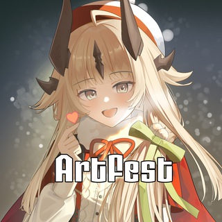 Логотип Телеграм канала ☃️ Artfest☃️. Бесплатная аналитика Telegram каналов