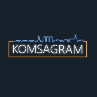 Логотип Телеграм канала komsagram. Бесплатная аналитика Telegram каналов