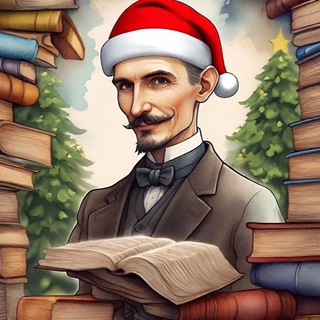 Логотип Телеграм канала Knizhnyj_Tesla. Бесплатная аналитика Telegram каналов