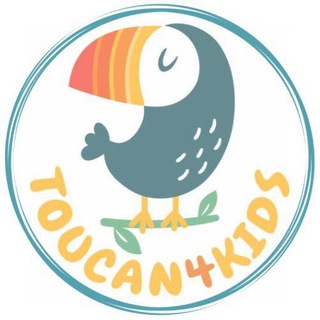 Логотип Телеграм канала ToucanKids. Бесплатная аналитика Telegram каналов