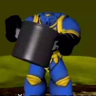 Логотип Телеграм канала tupi40kwarhammer. Бесплатная аналитика Telegram каналов