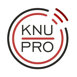 Логотип Телеграм канала KNU professionals. Бесплатная аналитика Telegram каналов