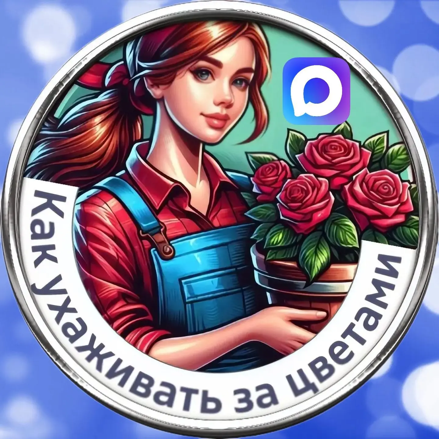 Telegram Channel logo uhazhivatzacvetami. Free Telegram Channel Analytics