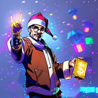Логотип Телеграм канала ❄️Bad Santa AI&Crypto. Бесплатная аналитика Telegram каналов