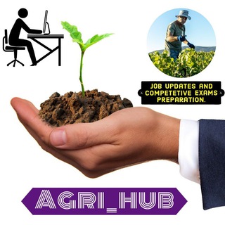 Telegram Channel logo Agri hub (job updates). Free Telegram Channel Analytics
