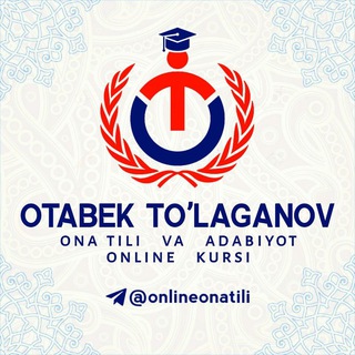 Telegram Channel logo ONA TILI VA ADABIYOT | OTABEK TO‘LAGANOV. Free Telegram Channel Analytics