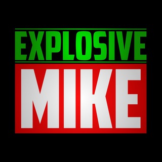 Логотип Телеграм канала Explosive Mike Channel. Бесплатная аналитика Telegram каналов