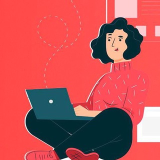 Логотип Телеграм канала Дизайнер? Есть работа!. Бесплатная аналитика Telegram каналов