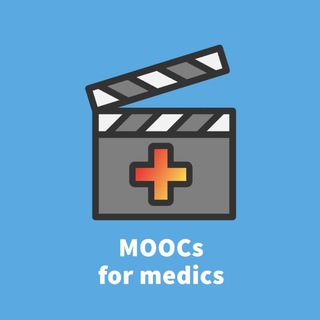Логотип Телеграм канала MOOCs for medics. Бесплатная аналитика Telegram каналов