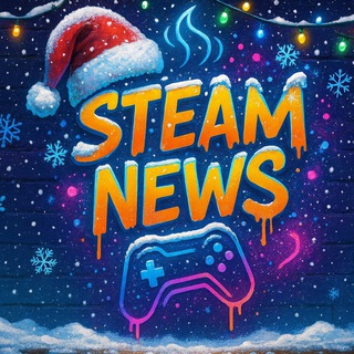 Логотип Телеграм канала steam_news_games. Бесплатная аналитика Telegram каналов