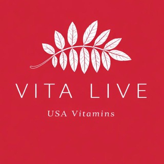 Логотип Телеграм канала VITA LIVE | Оригинальные витамины из США 🇺🇸. Бесплатная аналитика Telegram каналов