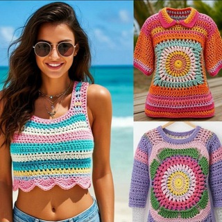 Логотип Телеграм канала moda_crochet. Бесплатная аналитика Telegram каналов