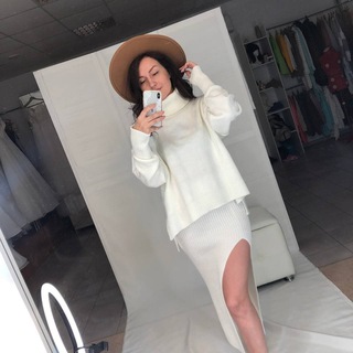 Логотип Телеграм канала Машинное вязание. Бесплатная аналитика Telegram каналов