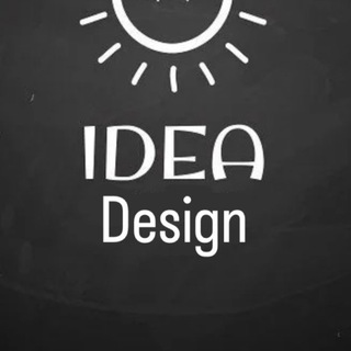 Логотип Телеграм канала idea_deesign. Бесплатная аналитика Telegram каналов