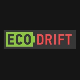 Логотип Телеграм канала EcoDrift News. Бесплатная аналитика Telegram каналов