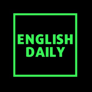 Telegram Channel logo ENGLISH DAILY. Free Telegram Channel Analytics