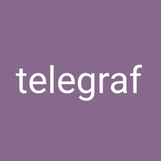 Логотип Телеграм канала telegraf. Бесплатная аналитика Telegram каналов