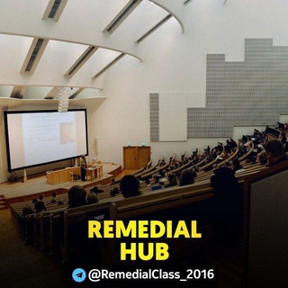 Telegram Channel logo Remedial HUB. Free Telegram Channel Analytics