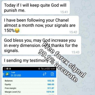 Telegram Channel logo Free forex signals 99.9% accurate. Free Telegram Channel Analytics