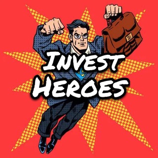 Логотип Телеграм канала Invest Heroes. Бесплатная аналитика Telegram каналов