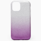 Чехол-накладка - SC097 Gradient для "Apple iPhone 11 Pro" (purple/silver)