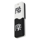 Флэш накопитель USB  8 Гб Qumo ИНЬ&ЯН .. (white/black)