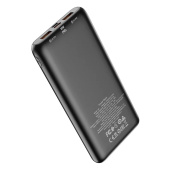 Внешний аккумулятор Hoco J81 PD QC (пов.уп) 10 000mAh Micro USB/USB*2/USB Type-C (black)