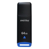 Флэш накопитель USB 64 Гб Smart Buy Easy (black)