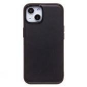 Чехол-накладка - PC084 экокожа для "Apple iPhone 14" (black) (219672)