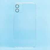 Чехол-накладка - PC073 с закрытой камерой для "Apple iPhone 11" (transparent) (213779)