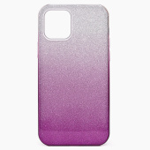 Чехол-накладка - SC097 Gradient для "Apple iPhone 12 Pro Max" (purple/silver)