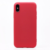 Чехол-накладка Activ Full Original Design для "Apple iPhone X/iPhone XS" (bordo)