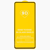 Защитное стекло Full Glue - 2,5D для "Xiaomi Redmi Note 9S/Redmi Note 9 Pro" (black) (тех.уп.) (20) 