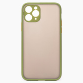 Чехол-накладка - PC041 для "Apple iPhone 11 Pro" (green/black)