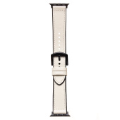 Ремешок - ApW39 Skin Apple Watch 42/44/45/49мм экокожа (white)