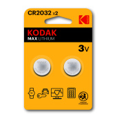 Элемент литиевый Kodak CR2032 (2-BL) (30/240)