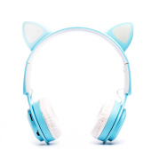 Bluetooth-наушники полноразмерные - Cat X-72M (light blue)