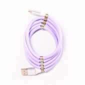 Кабель USB - Type-C - MCT-1  100см 1,5A  (violet)