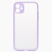 Чехол-накладка - PC041 для "Apple iPhone 11" (light violet/white)