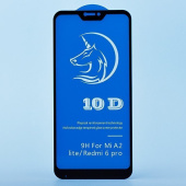 Защитное стекло Full Screen Activ Clean Line 3D для "Xiaomi Mi A2 Lite/Redmi 6 Pro" (black)