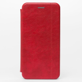 Чехол-книжка - BC002 для "Samsung SM-A125 Galaxy A12" (red) откр.вбок