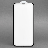 Защитное стекло Full Screen - 3D Flat для "Apple iPhone XR" (тех.уп.) (black)