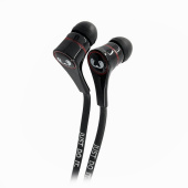 Проводные наушники внутриканальные Music Level ML-300 (повр. уп.) Jack 3,5  (black)