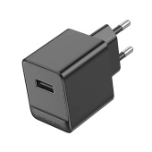 Адаптер Сетевой Borofone BAS11A Erudite USB 2,1A/10,5W (black)
