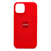 Чехол-накладка - SM003 SafeMag Soft Touch с анимацией для "Apple iPhone 14" (red)