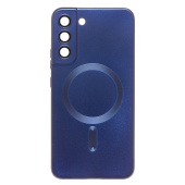 Чехол-накладка - SM020 Matte SafeMag для "Samsung SM-S906 Galaxy S22+" (dark blue)