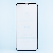 Защитное стекло Full Screen - 3D Flat для "Apple iPhone 12 mini" (тех.уп.) (black)