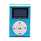 Портативный Mp3 плеер - Shuffle с дисплеем (blue)