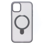 Чехол-накладка - SM088 SafeMag  для "Apple iPhone 11" (grey)