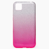 Чехол-накладка - SC097 Gradient для "Huawei Honor 9S/Y5p" (pink/silver)